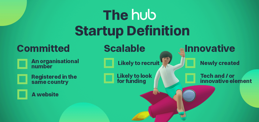 the hub definition of startup
